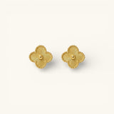 Clover Earrings Gold