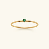 Amelia Birthstone Stacker Ring