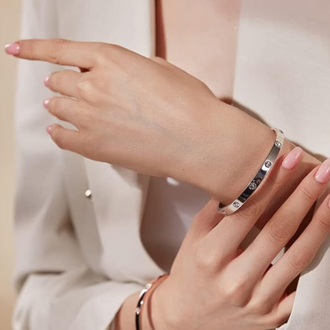 ETERNITY LINK BRACELET ZIRCONS